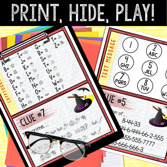 Halloween Murder Mystery Game for Kids – Spy Party