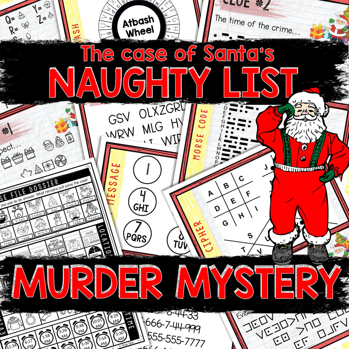Christmas Murder Mystery Game for Kids – Spy Party christmas-murder-mystery-game-for-kids-spy-party