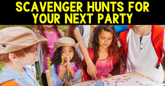 Treasure and Scavenger Hunts for your Next Party