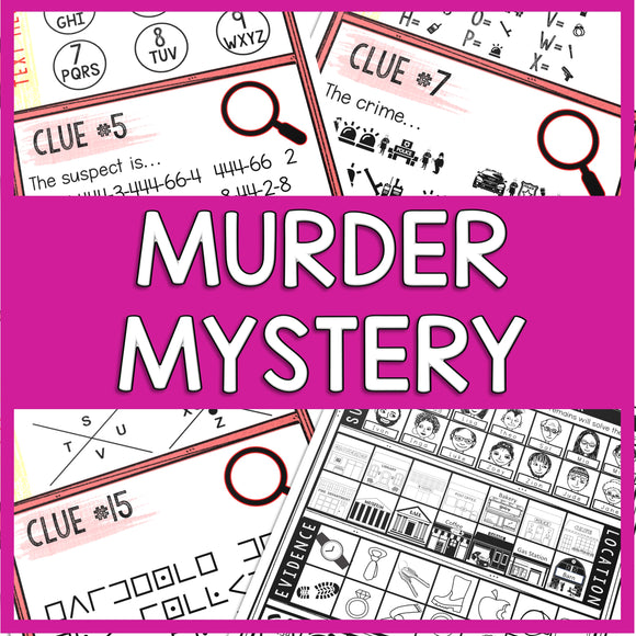 Printable Murder Mysteries for Kids