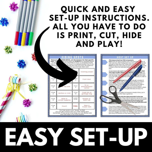 Winter Sports Scavenger Hunt for Kids, Indoor Printable Game, Riddles,