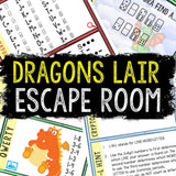 Escape Room for Kids - DIY Printable Game – Dragons Lair Escape Room Kit