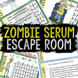Escape Room for Kids - Printable Party Game – Zombies Escape Room Kit