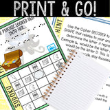 Escape Room for Kids - Printable Party Game – Fortune Teller Escape Room Kit