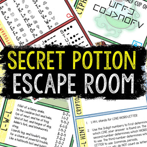 Escape Room for Kids - DIY Printable Game – Secret Potion Escape Room Kit