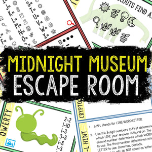 Escape Room for Kids - DIY Printable Game – Midnight Museum Escape Room Kit