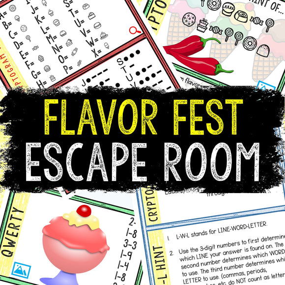 Escape Room for Kids - DIY Printable Game – Ice Cream Escape Room Kit