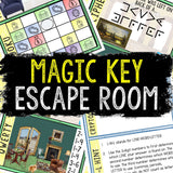 Escape Room for Kids - Printable Party Game – Magic Key Escape Room Kit