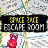 Escape Room for Kids - Printable Party Game – Space Race Escape Room Kit