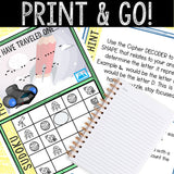 Escape Room for Kids - Printable Party Game – Space Race Escape Room Kit