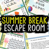 Escape Room for Kids - Printable Party Game – Summer Break Escape Room Kit