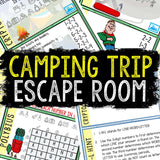 Escape Room for Kids - Printable Party Game – Camping Trip Escape Room Kit