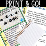 Escape Room Game for Kids - Printable Party Game