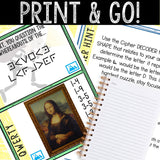 Escape Room for Kids - Printable Party Game – Art Heist Escape Room Kit