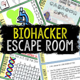 Escape Room for Kids - Printable Party Game – Biohacker Escape Room Kit