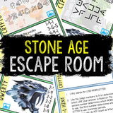 Escape Room for Kids - DIY Printable Game – Stone Age Escape Room Kit