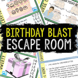 Escape Room for Kids - DIY Printable Game – Birthday Blast Escape Room Kit