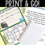 Escape Room for Kids - Printable Party Game – Movie Genie Escape Room Kit