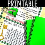 Escape Room for Kids - Printable Party Game – Fortune Finder Escape Room Kit – Birthday Party Games - Kids Puzzles – Family Game Night