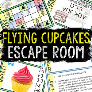 Escape Room for Kids - Printable Party Game – Flying Cupcakes Escape Room Kit