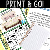 Escape Room for Kids - Printable Party Game – House on the Hill Escape Room Kit
