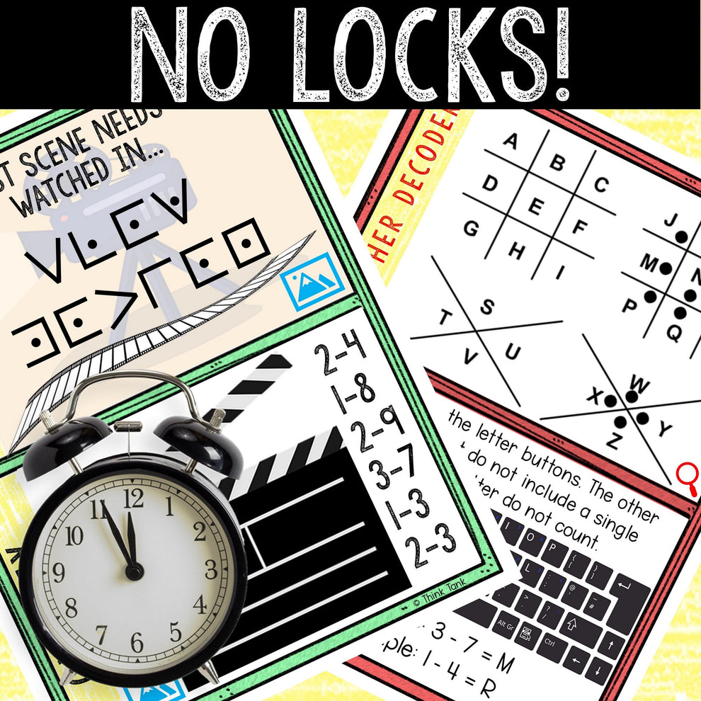 Escape Room for Kids - Printable Party Game – Movie Script