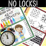 Escape Room for Kids - Printable Party Game – School Blues Escape Room Kit