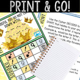 Escape Room for Kids - Printable Party Game – Gold Mine Escape Room Kit