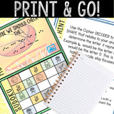 Escape Room for Kids - Printable Party Game – Sports Mascot Escape Room Kit