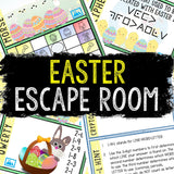 Easter Escape Room Game for Kids - Printable Party Game