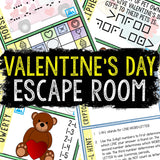 Valentines Day Escape Room for Kids - Printable Party Game – Escape Room Kit