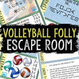 Escape Room for Kids - DIY Printable Game – Volleyball Folly Escape Room Kit