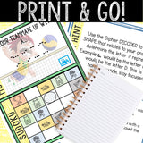 Escape Room for Kids - DIY Printable Game – Volleyball Folly Escape Room Kit