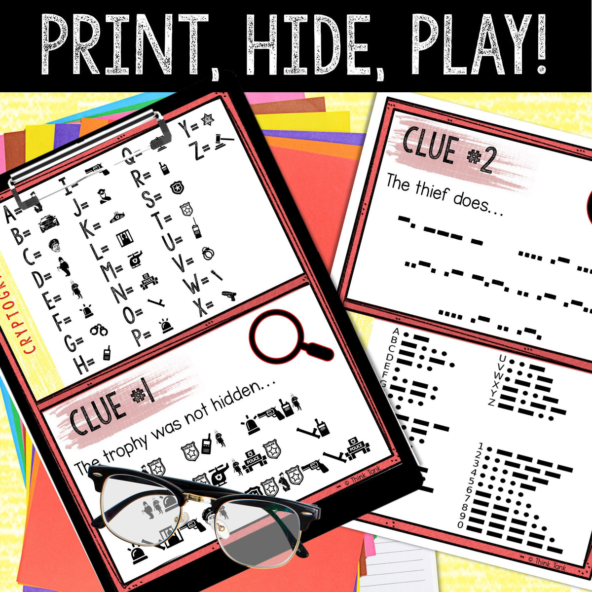 Murder Mystery Game for Kids – Spy Party – Stolen Trophy