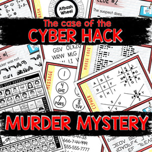 Murder Mystery Game for Kids – Spy Party – Cyber Hack – Secret Agent Codes