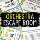 Escape Room for Kids - Printable Party Game – Orchestra Escape Room Kit