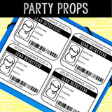 Spy Party Game – Secret Agent Party – 7 Editable Secret Codes and Ciphers – DIY Escape Room Clues – You Personalize – Printable Party Props