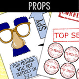 Murder Mystery Game for Kids – Spy Party – Video Games Missing – Secret Agent Codes – Escape Room – Printable Party Props - Birthday Party