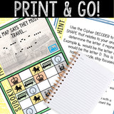 Escape Room for Kids - Printable Party Game – Trip To England Escape Room Kit