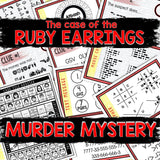 Murder Mystery Game for Kids – Spy Party – Ruby Earrings