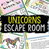 Escape Room for Kids - Printable Party Game – Unicorns Escape Room Kit