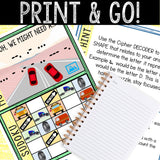 Escape Room for Kids - Printable Party Game – Long Car Ride Escape Room Kit