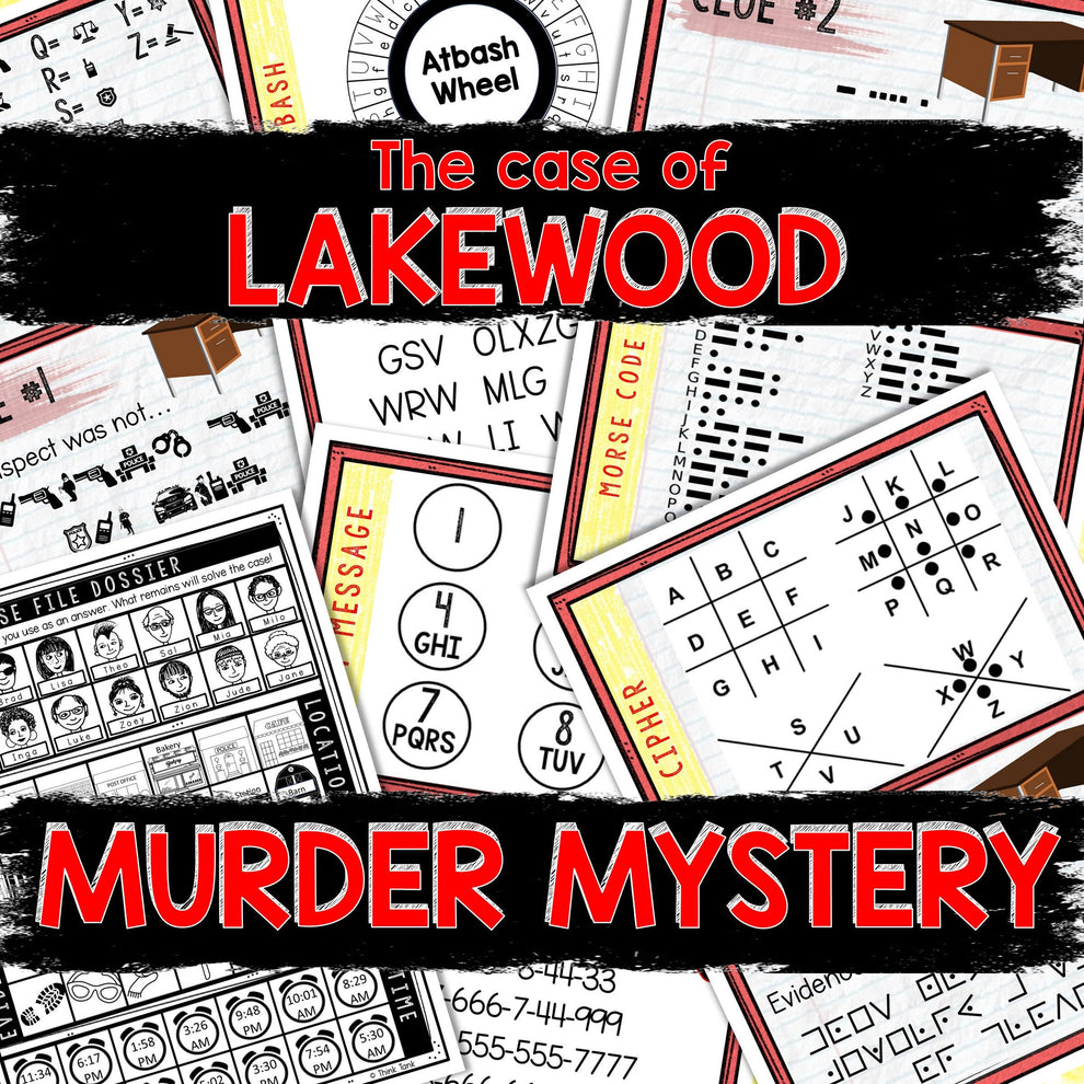 Murder Mystery Game for Kids – Spy Party – School Heist