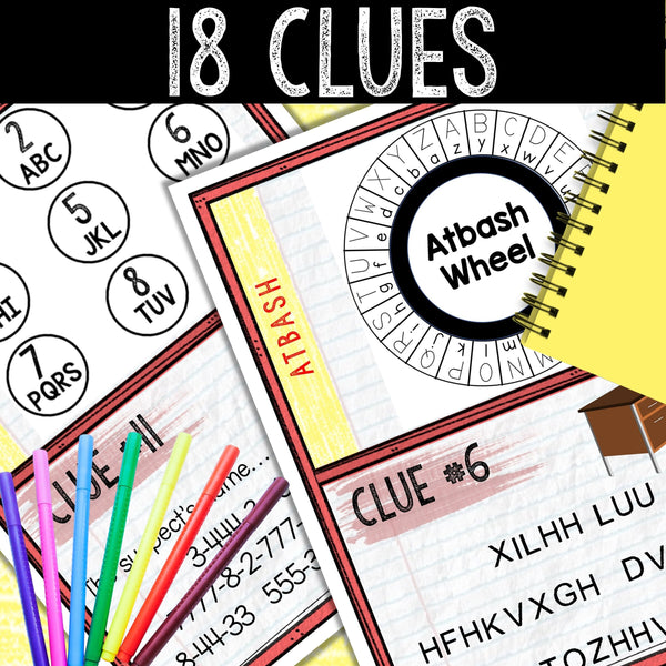 Murder Mystery Game for Kids – Spy Party – School Heist