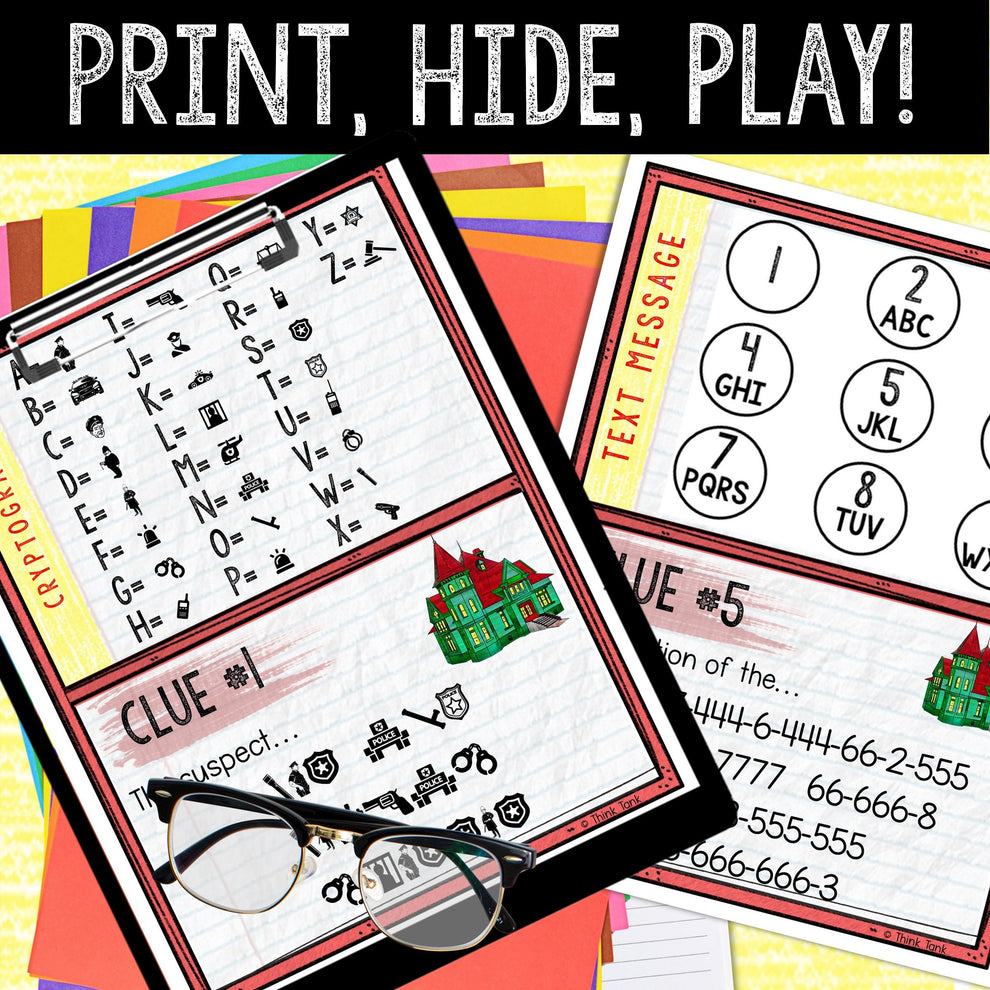 Murder Mystery Game for Kids – Spy Party – Blythe Manor