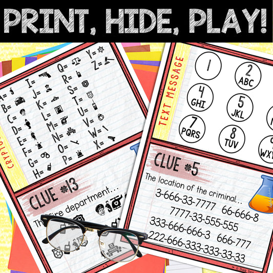 Murder Mystery Game for Kids – Spy Party – Stolen Science Project