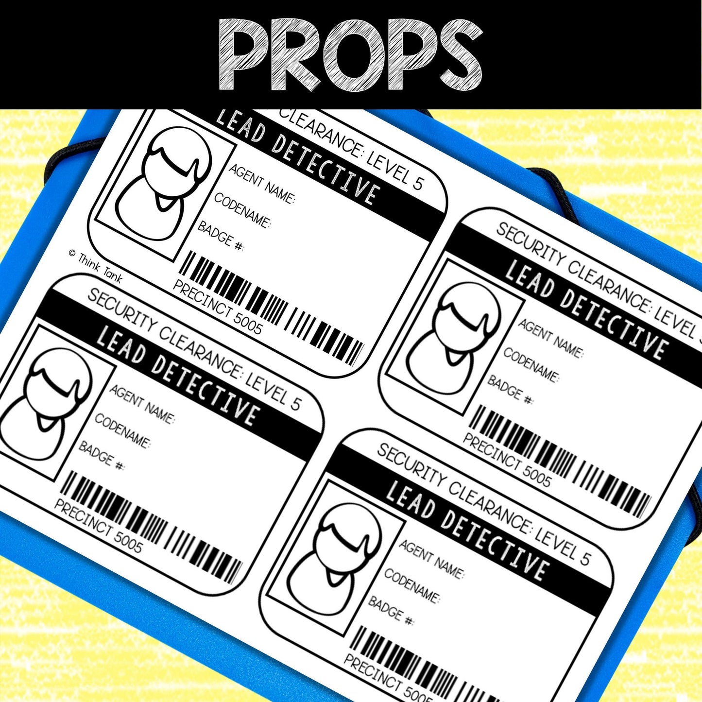 Murder Mystery Game for Kids – Spy Party – Royal Robber – Secret Agent Code – Escape Room – Printable Party Props - Birthday  Game