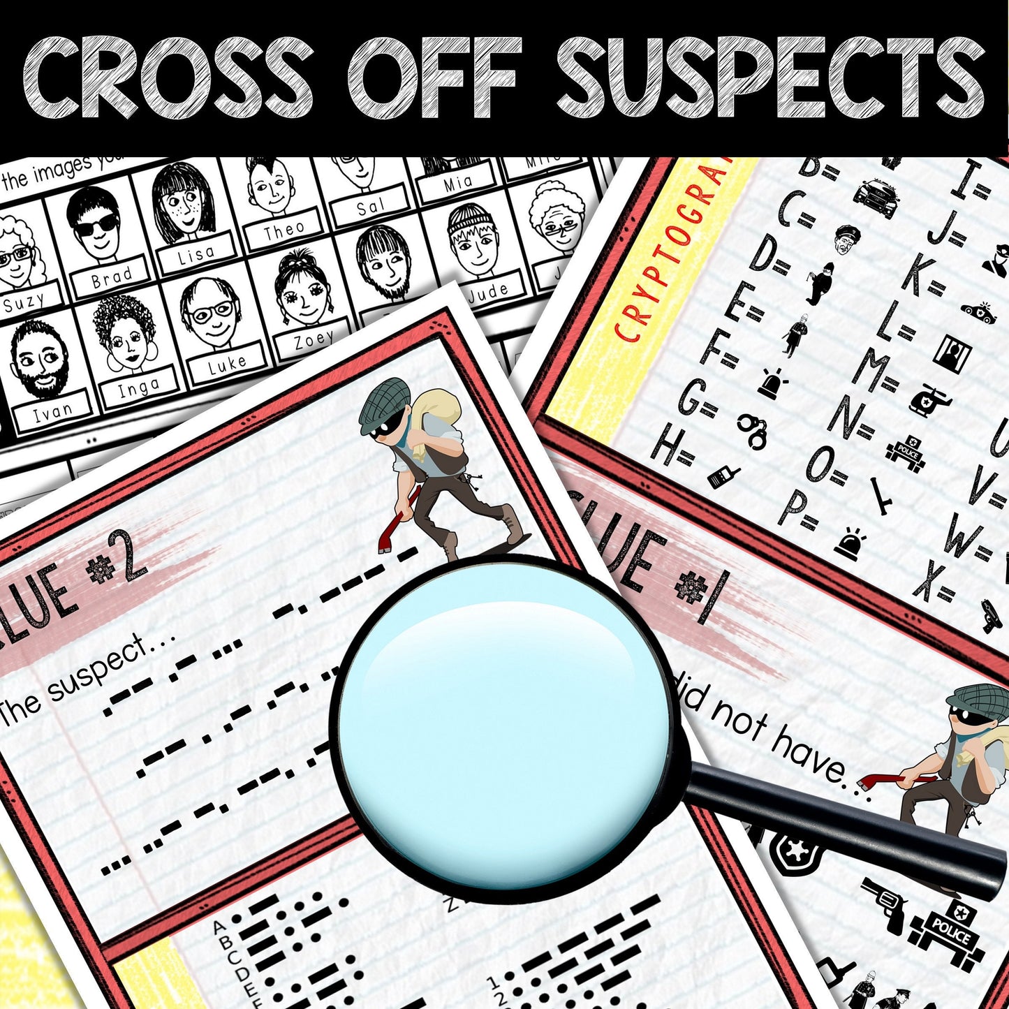 Murder Mystery Game for Kids – Spy Party – Royal Robber