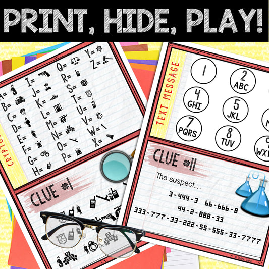 Murder Mystery Game for Kids – Spy Party – Asha's Discovery