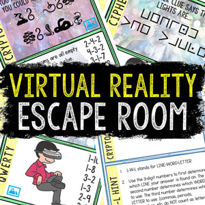 Escape Room for Kids - Printable Party Game – Virtual Reality Escape Room Kit